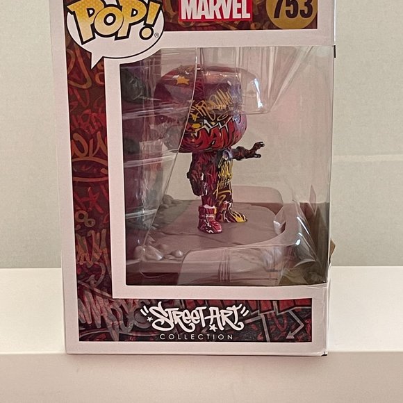 Funko Pop Street Art Iron Man Deluxe Figure #753 - Picture 4 of 6